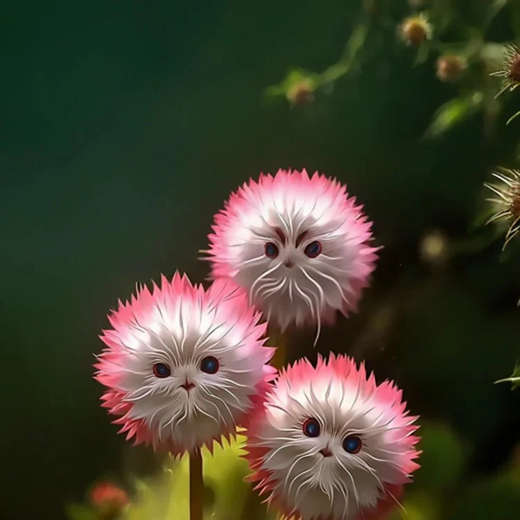 2025 New🔥Red Cat face flower Seeds - Image 4