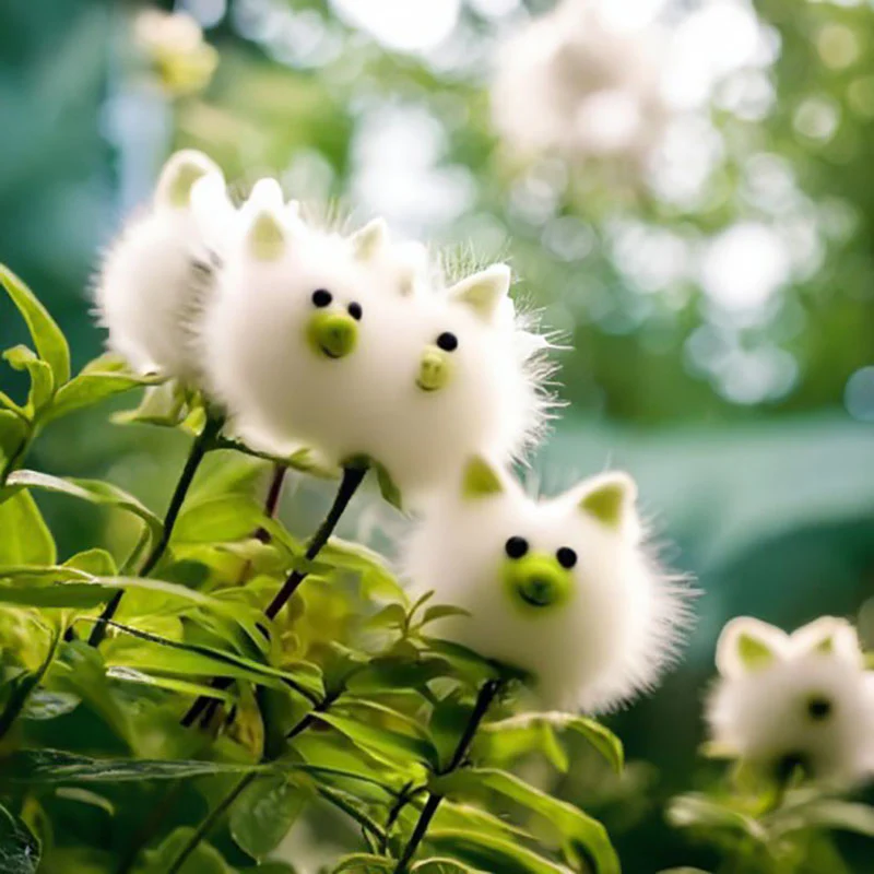 🔥Amazing Plants! 🌈🐱Cat's eye dazzle×Pink long ears cat - Image 8
