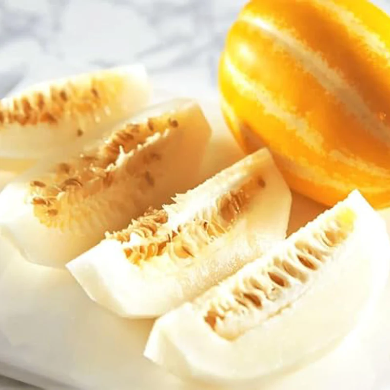 Korean Melon Seeds Chamoe Yellow White Oriental Japanese Cantaloupe - Image 7