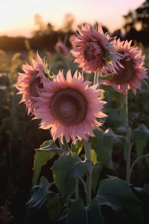 Midnight Oil Pink Sunflowers Seeds - Image 5